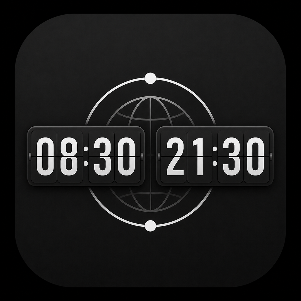 DualFlipClock App 图标