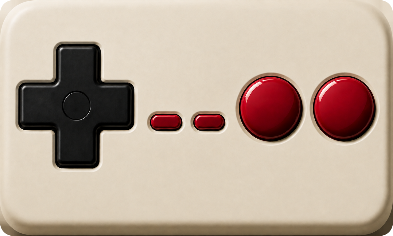 Retro Console 手柄操作说明界面